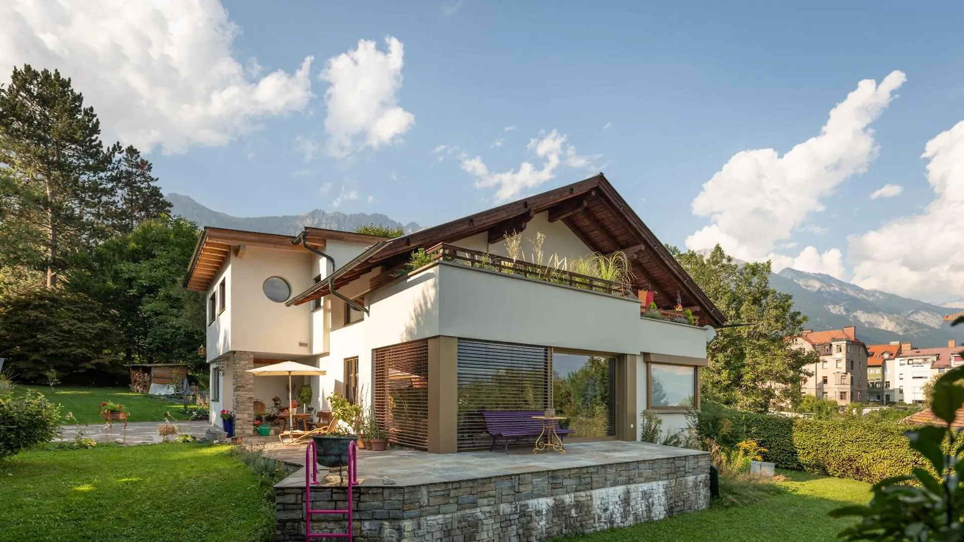 Homestay szállás Villa Marwa - Eine Ruheoase Im Gruenen Innsbruck